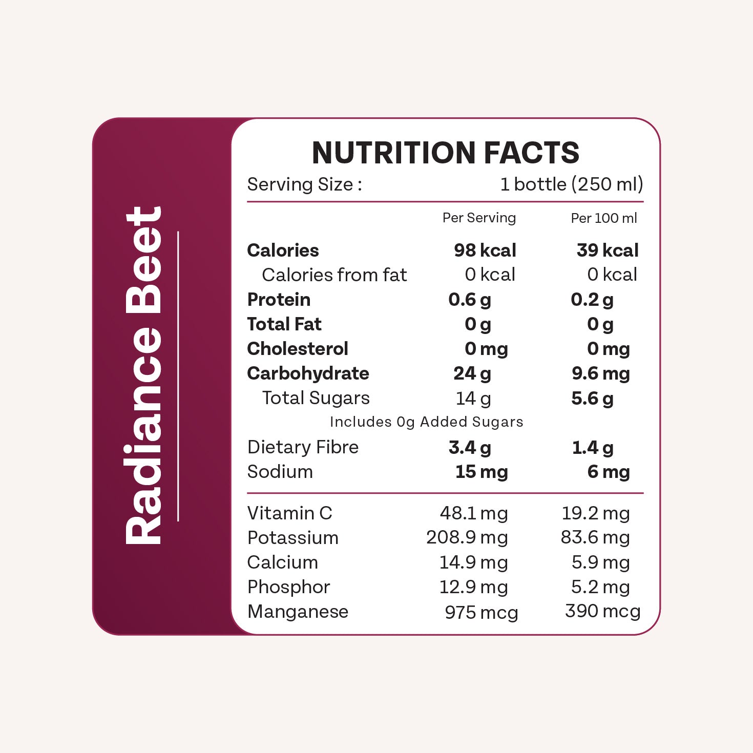 Radiance Beet