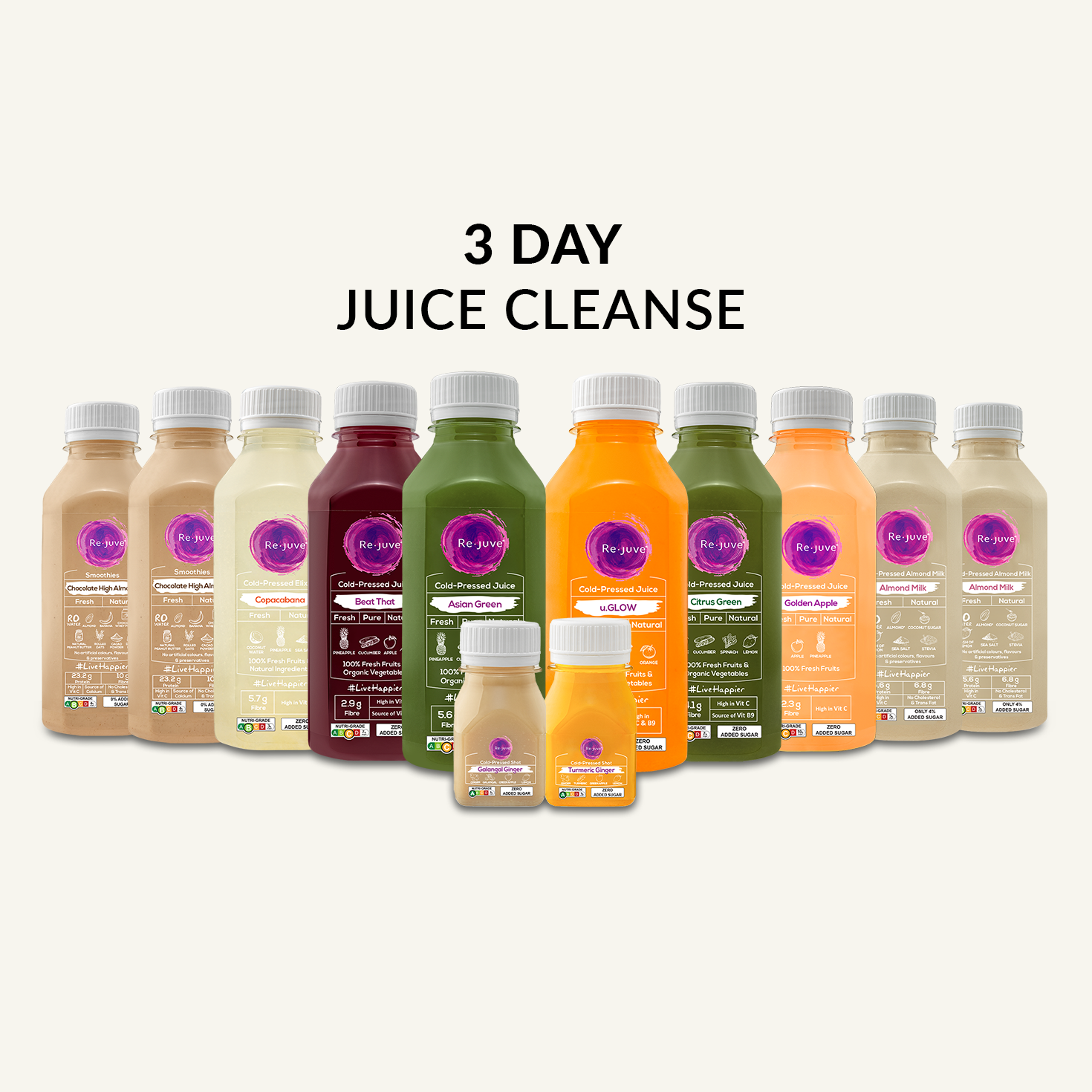 Re.juve Cold Pressed Juice Singapore